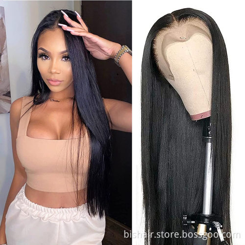 13X4Straight Lace Front Human Hair Wigs 360 Lace Frontal Wigs Remy Brazilian Human Hair Lace Wigs for Women 150 Density